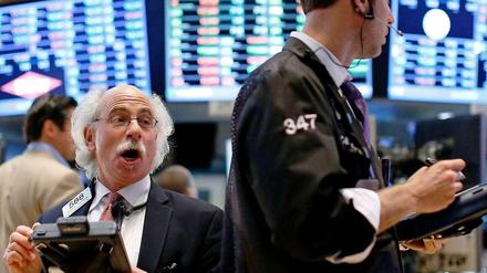 Inzwischen wird die Hälfte der Geschäfte an der New Yorker Börse von Computern abgewickelt.