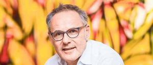 Der vom Fernsehen. Reinhold Beckmann kann nicht nur reden, sondern auch musizieren. 