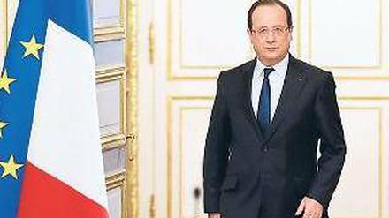 Vom Missgeschick verfolgt. Frankreichs Präsident François Hollande. 