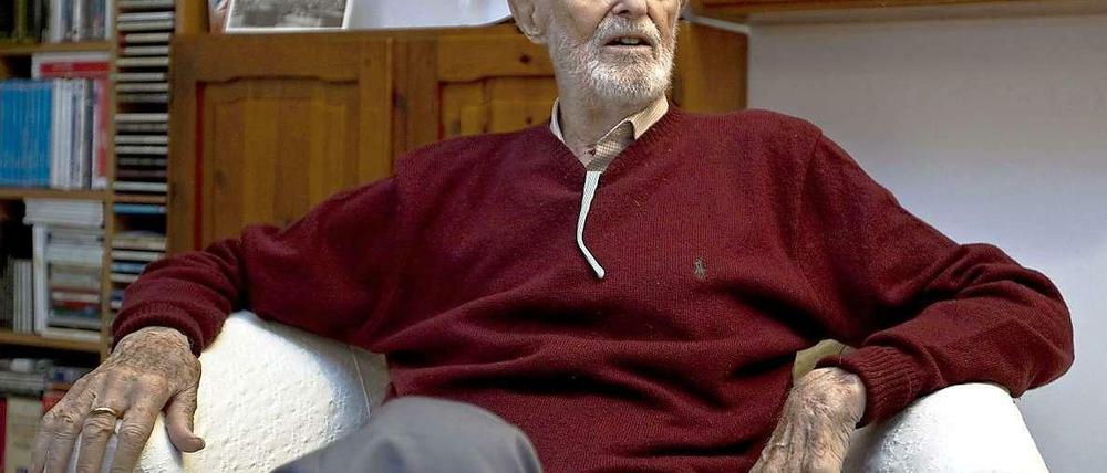 José Luis Sampedro war alles andere als ein Revolutionär - aber er wurde das Leitbild der Empörten.