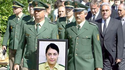Gedenken an die ermordete Polizistin Michèle Kiesewetter.