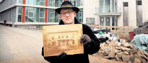 Fundort eigener Geschichte. Die Familie von Bernhard Thevoz besaß in der ehemaligen Berliner Straße am heutigen Ernst-Reuter-Platz eine stattliche Villa. 
