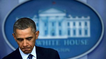 Hat sich verkalkuliert: US-Präsident Obama gelang keine Einigung im Haushaltsstreit mit den Republikanern.