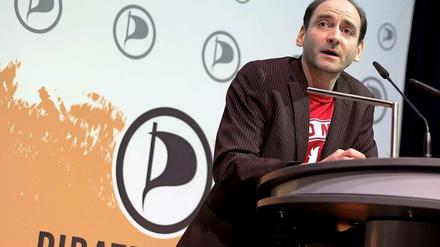 Umstritten: In Geschäftsführer Ponader sehen viele Piraten den Schuldigen am Niedergang der Piraten in den Umfragewerten. 