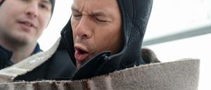 Markus Lanz löst Wettschuld aus "Wetten, dass?" im kalten Bodensee ein.