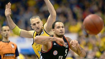 Revanche fürs Hinspiel: Diesmal gewann Bayern München gegen Alba Berlin.