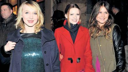 Anna Maria Mühe, Jennifer Ulrich und Cristina do Rego machen Party bei
