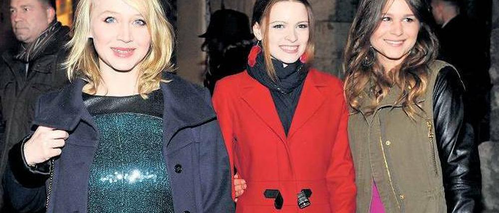 Anna Maria Mühe, Jennifer Ulrich und Cristina do Rego machen Party bei