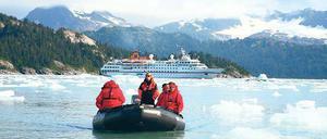 Ausflug in Alaska.