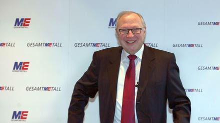Im vergangenen Jahr gab Martin Kannegiesser die Führung des Arbeitgeberverbands Gesamtmetall ab.