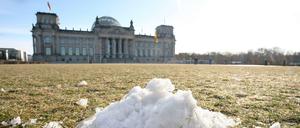 Der Schnee wird schmelzen - auch in Berlin.