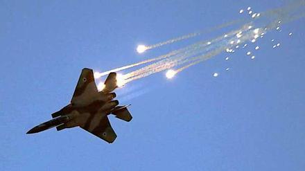 Ein israelischer Kampfjet.