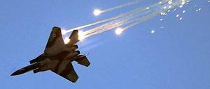 Ein israelischer Kampfjet.