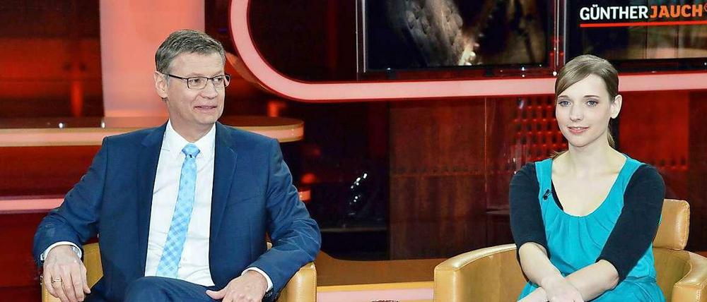 Die Kommunikationswissenschaftlerin Anne Wizorek war am Sonntag zu Gast bei "Günter Jauch". Sie hatte mit dem Twitter-Hashtag #Aufschrei, die Debatte gestartet.