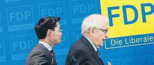 Gemeinsam, aber mit neuen Themen wollen Brüderle und Rösler 2013 punkten.