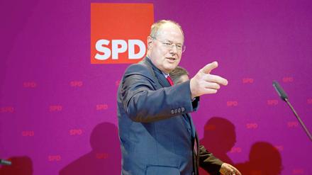 Peer Steinbrück war alles andere als ein Wahlhelfer.