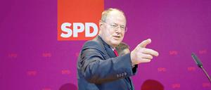 Peer Steinbrück war alles andere als ein Wahlhelfer.