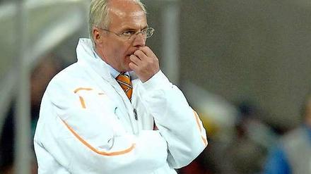 Demnächst öfters im Löwen-Stüberl anzutreffen: Trainerunterstützung Sven-Göran Eriksson
