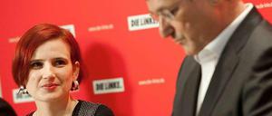 Ihr Wahlprogramm hat keinen Titel. Die Parteichefs Katja Kipping und Bernd Riexinger.