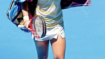 Bye, bye, Melbourne. Die Wahl-Berlinerin Sabine Lisicki schied in der ersten Runde aus.