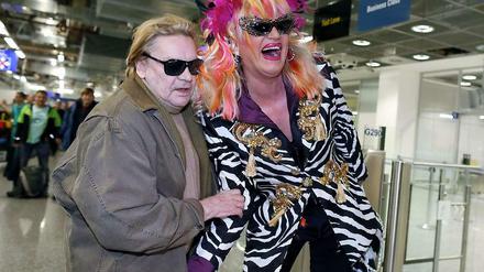 Dschungelkandidaten Olivia Jones und Helmut Berger