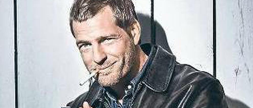 Der Raue aus dem Ruhrpott: Henning Baum, 39, spielt den Polizisten Mick Brisgau in „Der letzte Bulle“.