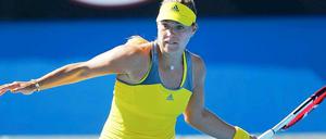 Unter Druck: Angelique Kerber wird am Freitag 25 Jahre alt. Sollte sie in Melbourne dann schon ausgeschieden sein, wäre das nicht nur für sie selbst eine große Enttäuschung.