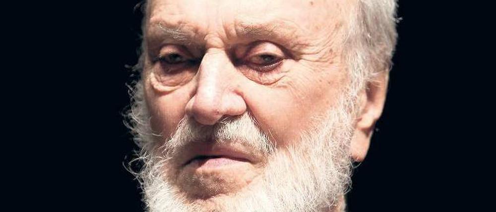 Monument. Kurt Masur, aufgenommen vergangenen September in Leipzig. Foto: dapd