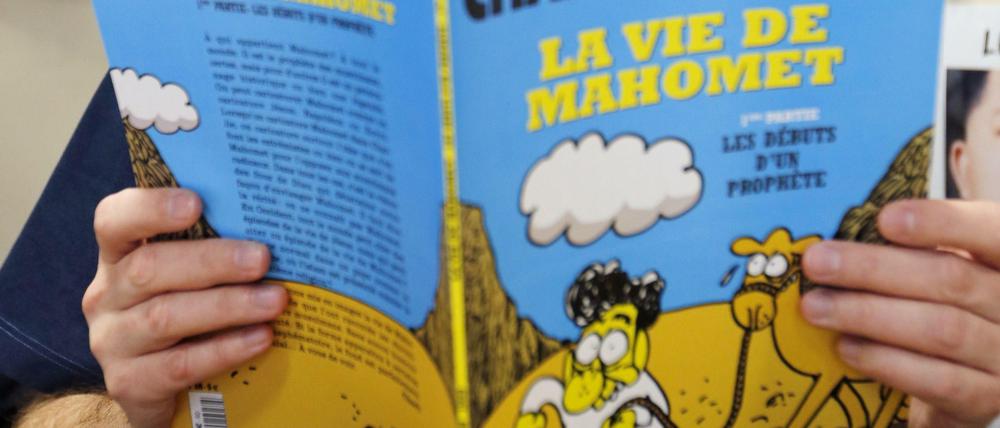 Professioneller Provokateur: Stéphane Charbonnier, Herausgeber und Zeichner von „Charlie Hebdo“, mit dem umstrittenen Comic.