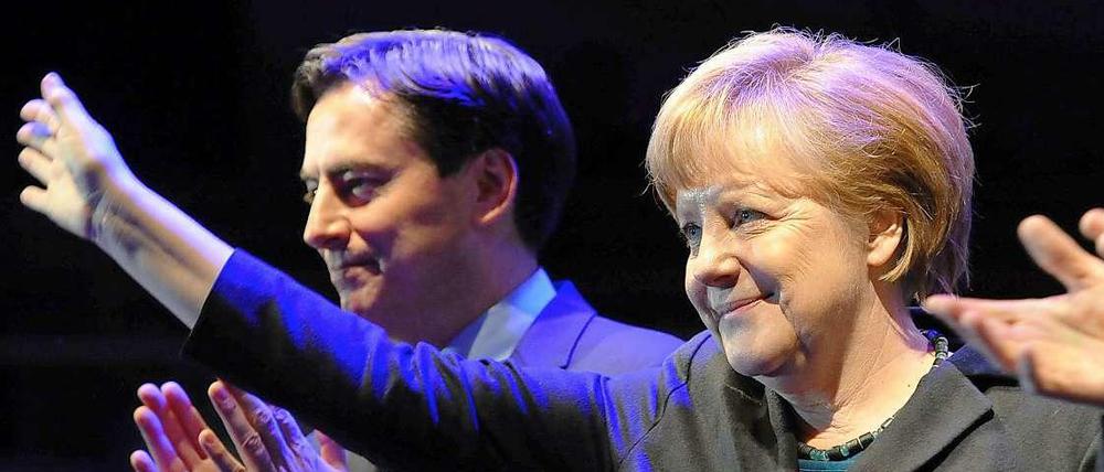 An der Spitzenkandidatin der Union, Angela Merkel, im Bund würde keiner eine Niederlage der CDU im Land festmachen. Schuld wäre da der Spitzenkandidat David McAllister.
