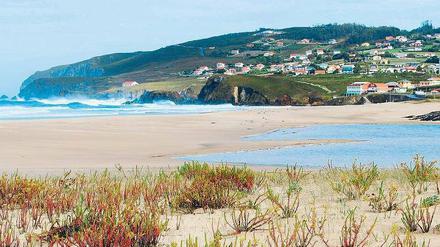 Trügerisches Idyll. Die Lagune an der spanischen Atlantikküste ist ein Paradies für Flora und Fauna. Doch vor allem im Winter steigt oft das Wasser und flutet Straßen und Häuser. 
