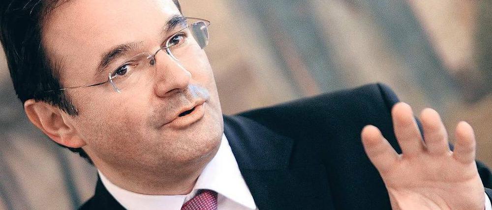 Schwere Vorwürfe: Giorgos Papakonstantinou, griechischer Ex-Finanzminister, soll Daten seiner Verwandten aus der Lagarde-Liste, einer CD mit Namen von Steuersündern, gelöscht haben. Foto: dpa