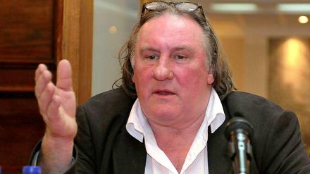 Der Schauspieler Gérard Depardieu ätzt gegen Russlands Opposition.