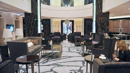 Erste Einblicke. Kurz vor der Eröffnung veranstaltet das Waldorf-Astoria (im Bild das Restaurant „Les Solistes“) Ende Dezember drei Tage der offenen Tür.