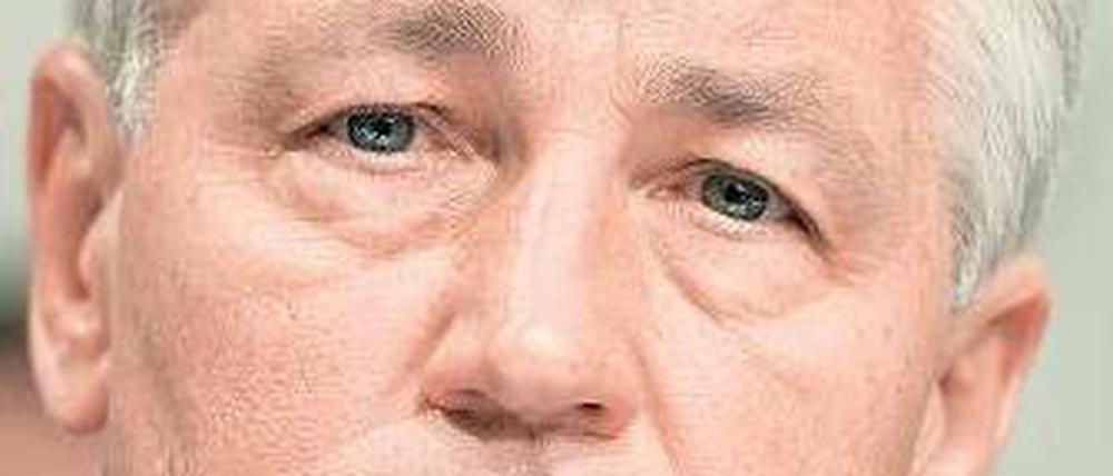 Damit Chuck Hagel zum Verteidigungsminister ernannt werden kann, braucht Obama die Zustimmung des Senats.