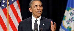 US-Präsident Barack Obama macht sich für ein Verbot von Sturmgewehren stark.