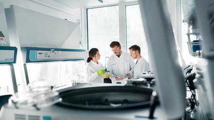 Hoffnungsträger. Das Mainzer Unternehmen Biontech hat eine vielversprechende Studie zu seinem Impfstoffkandidaten vorgelegt.