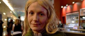Evelyn Lohse kurz vor Filmbeginn im Cinestar. 