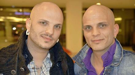 Engagierte Brüder. Björn (links) und Arne Blumeier fördern Gehörlose. 