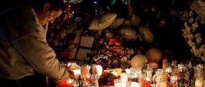 Trauer und Anteilnahme in Newtown sind groß.