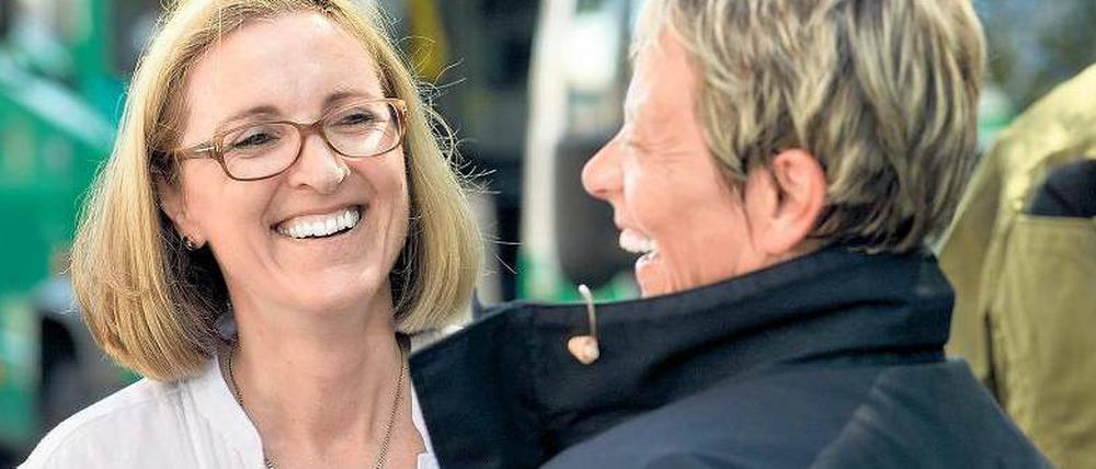Führungsfrau. Margarete Koppers, hier ohne Uniform, hat die Berliner Polizei kommissarisch geleitet. Nun übernimmt ein Mann. 