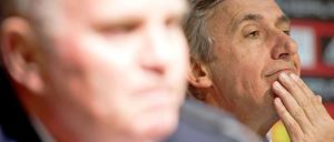 Noch in Hoeneß' Hintergrund: Svetislav Pesic.