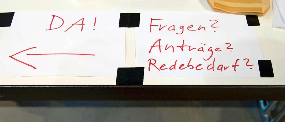 (Un)Klarheit auf dem Parteitag der Piraten.