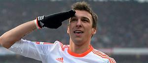 Mario Mandzukic muss künftig besser aufpassen, wie er jubelt.