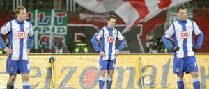 Tristesse in Nürnberg: Ottl, Janker, Ben-Hatira.