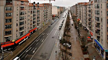 Die Plattenbauten an der Wilhelmstraße liegen zentral und sind beliebt - auch bei Touristen.