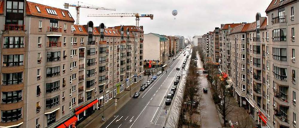 Die Plattenbauten an der Wilhelmstraße liegen zentral und sind beliebt - auch bei Touristen.
