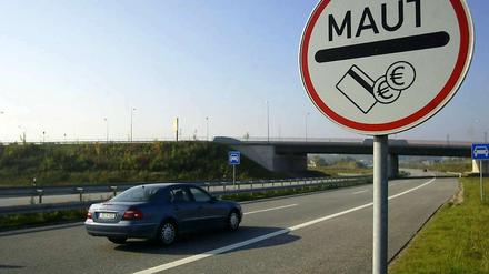 Die Maut für PKW auf Autobahnen ist vorerst vom Tisch.