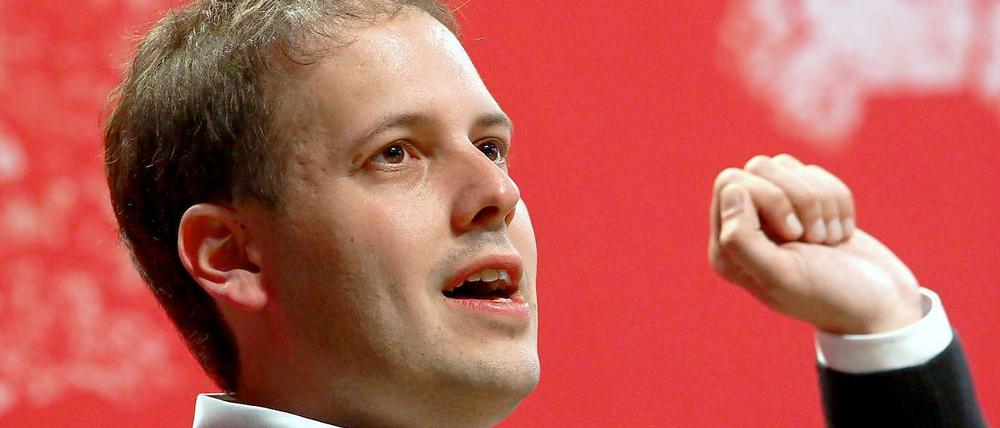 Der Juso-Chef Sascha Vogt will "belastbare Aussagen" von Steinbrück.