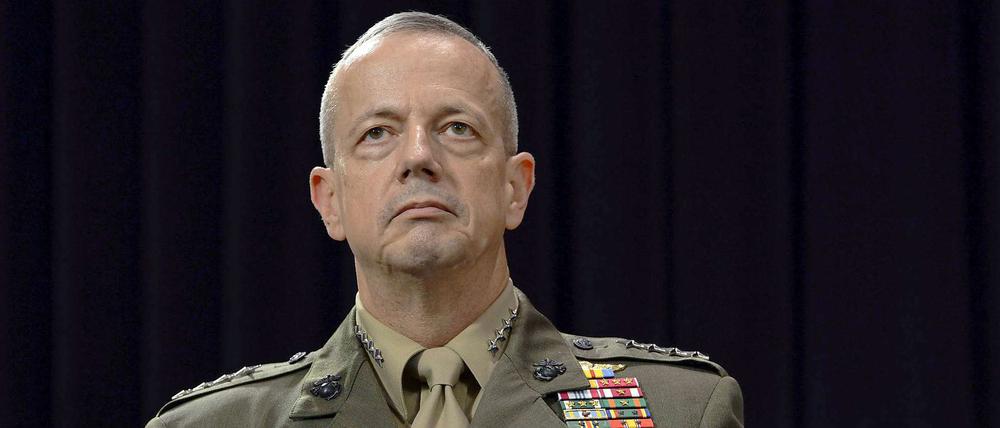 John Allen. Schrieb der Isaf-Kommandeur "ungangebrachte" E-Mails an eine Freundin der Familie Petraeus?